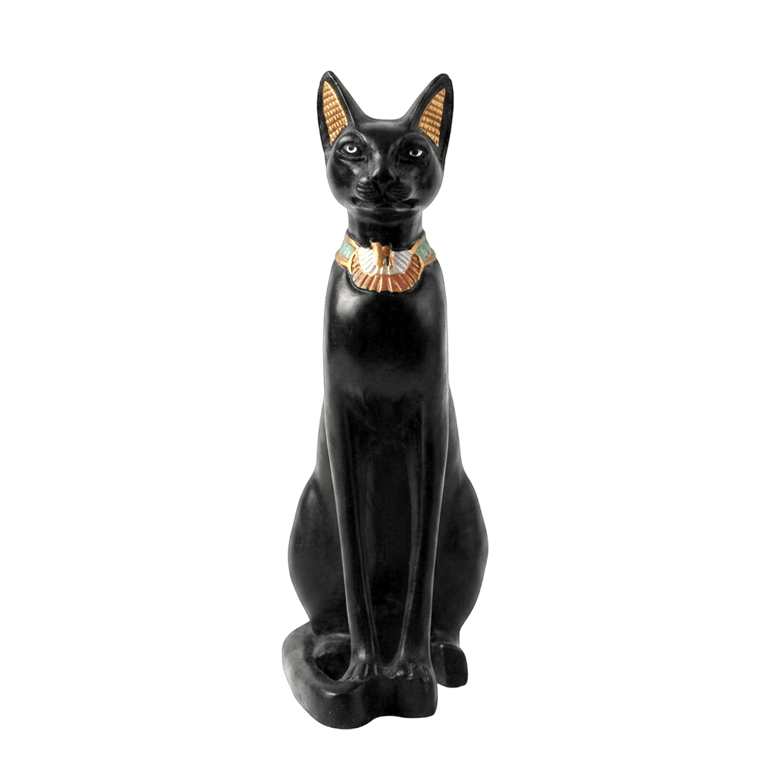 Ebony Bastet Figurine  img