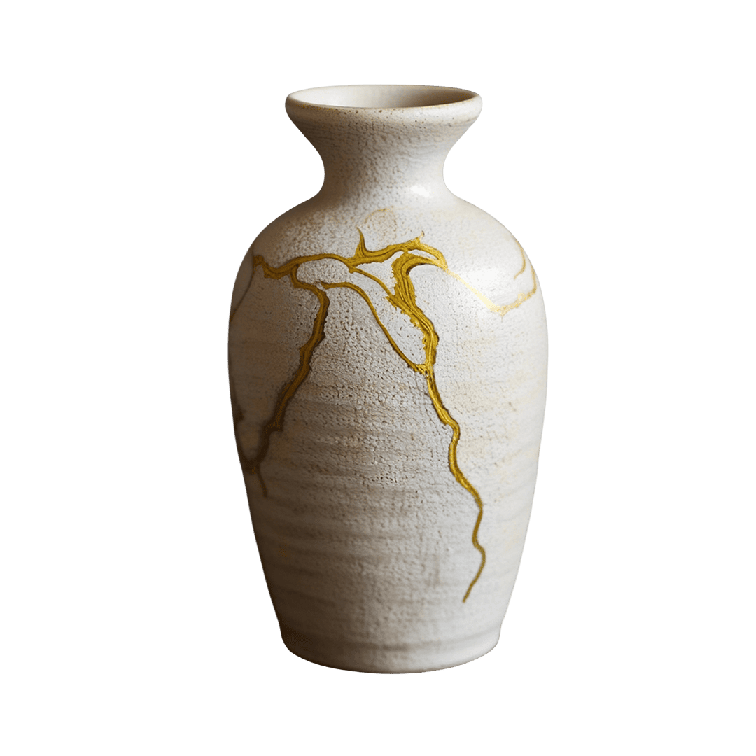 Gilded Vein Vase  img