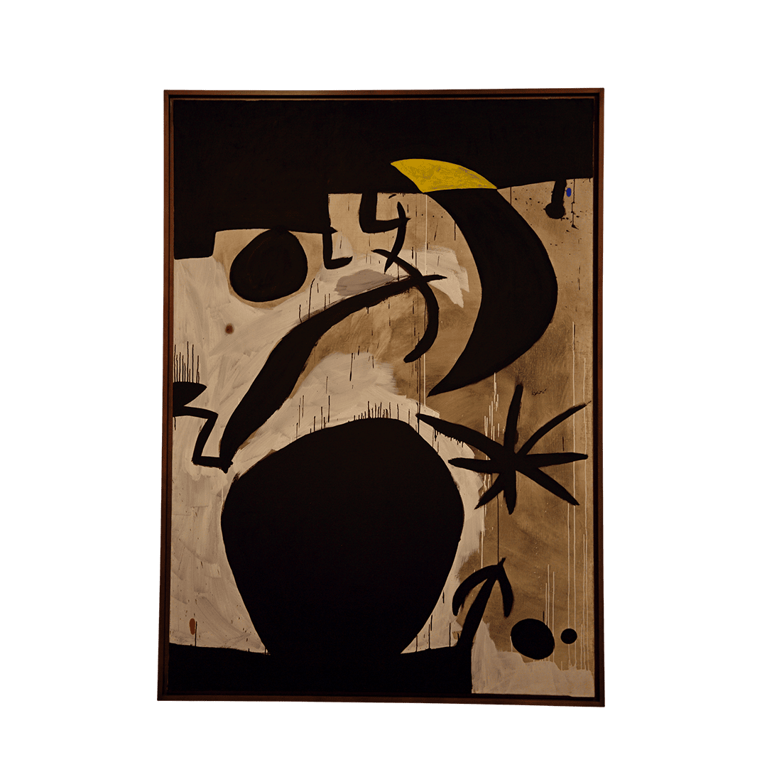 Ochre Orbit Canvas  img