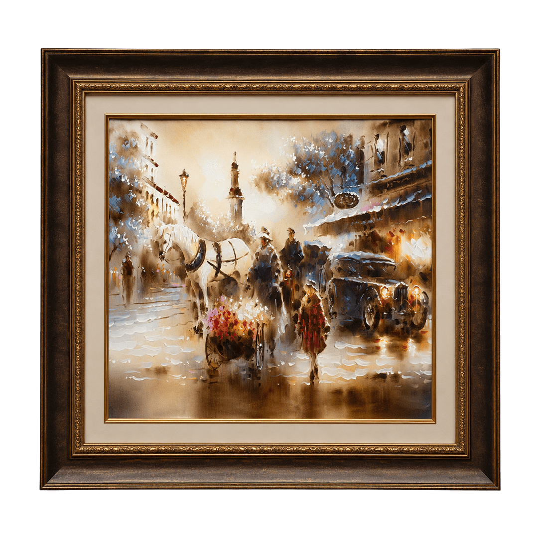 Winter Carriage Portrait